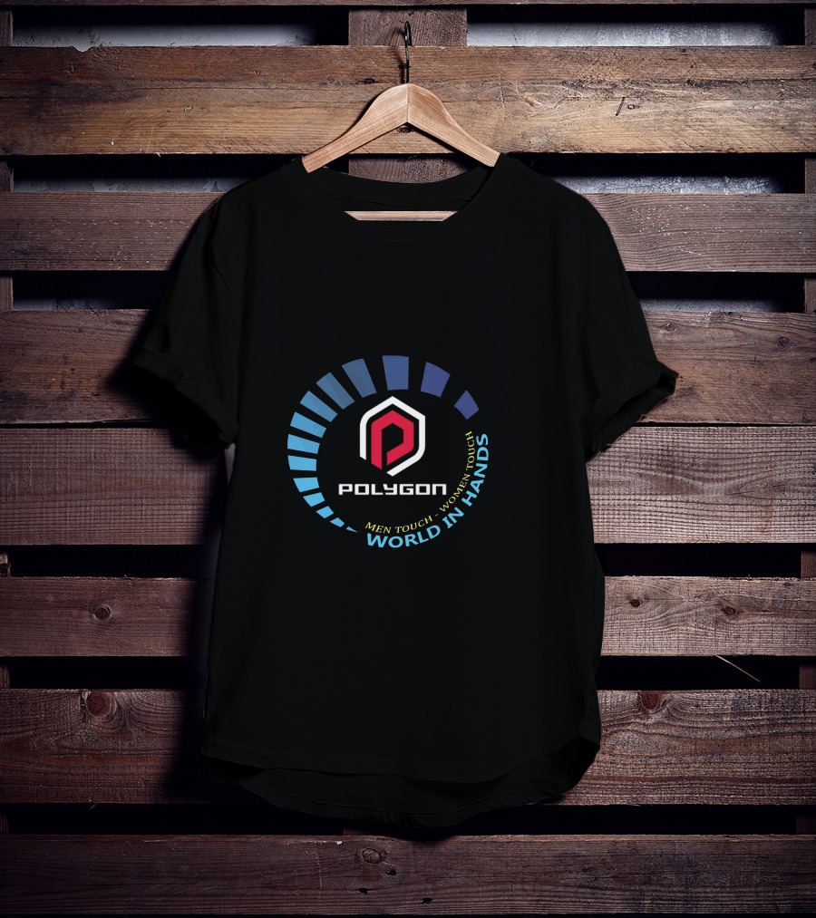Polygon Mtb Men Touch Women Touch World IN Hands T-Shirt