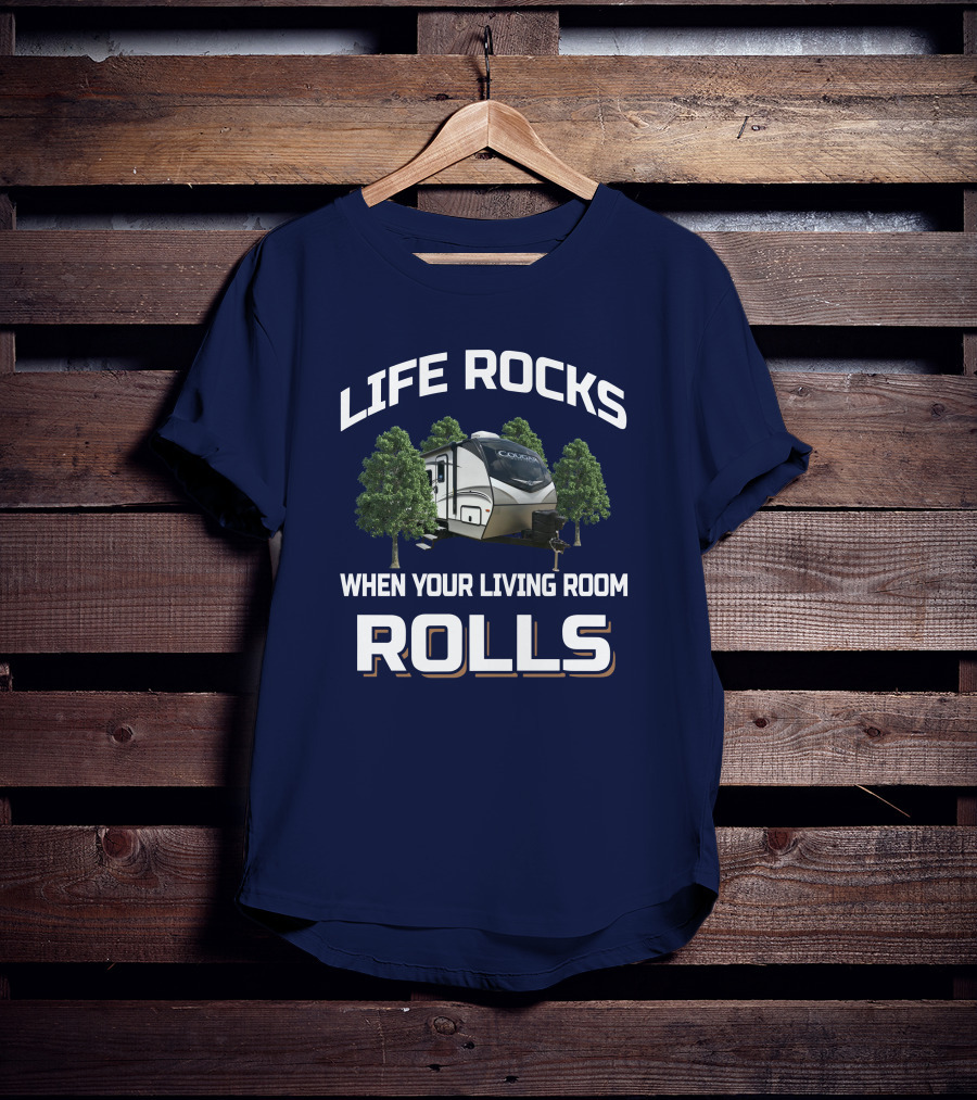 Life Rocks When Your Living Room Rolls Cougar 26Rbs T-Shirt