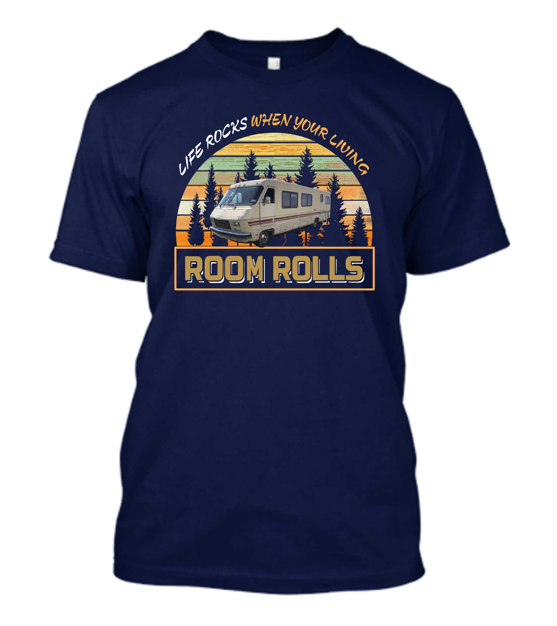 LIFE ROCKS WHEN YOUR LIVING ROOM ROLLS Vintage Pace Arrow T-Shirt