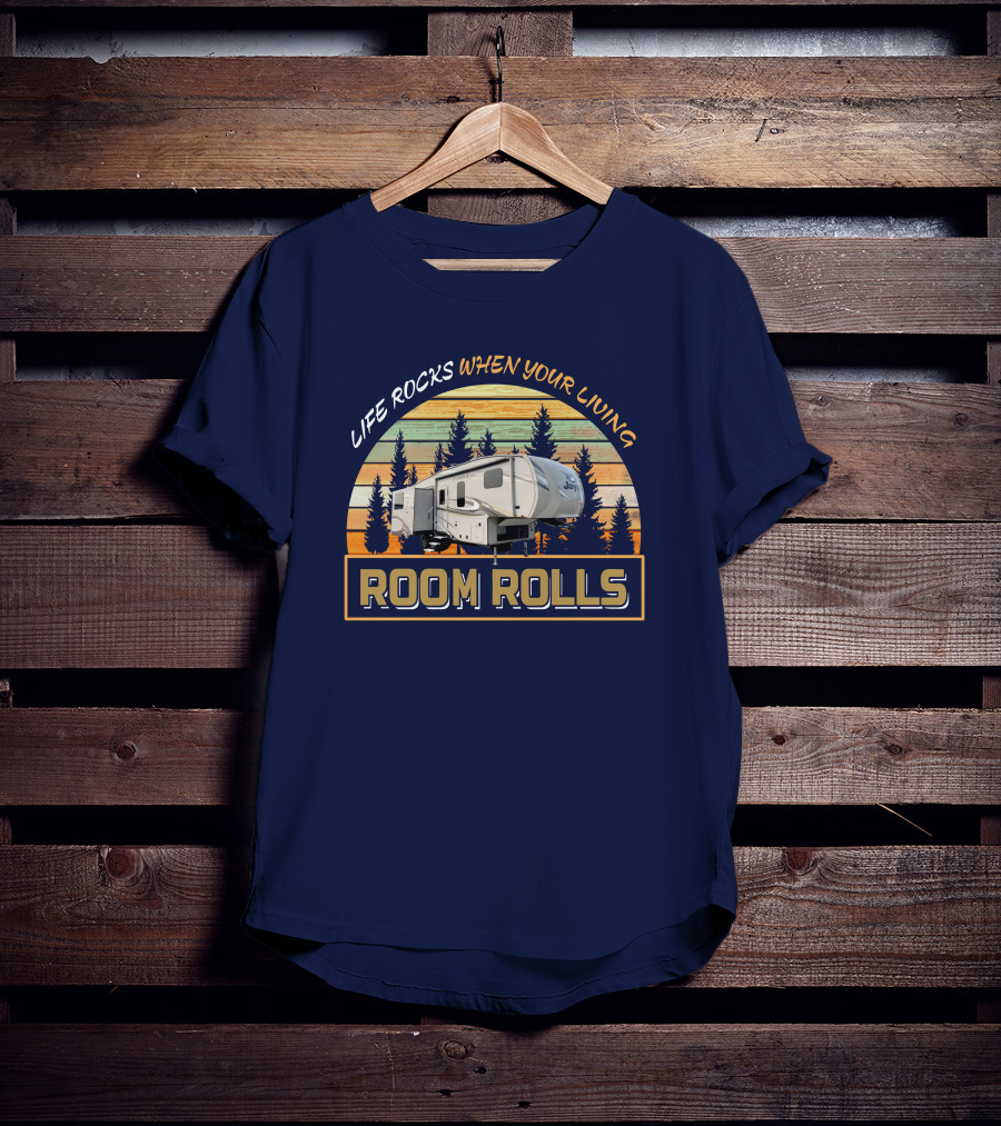 Life Rocks When Your Living Room Rolls Eagle HT 27.5rlts T-Shirt