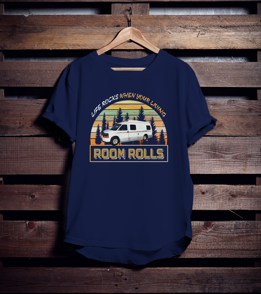 Life Rocks When Your Living Room Rolls Roadtrek 210P T-Shirt