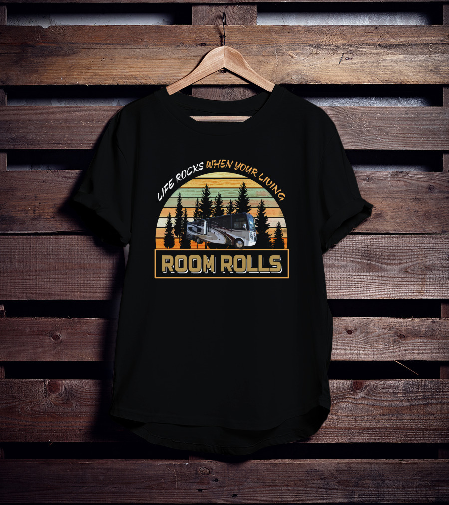 LIFE ROCKS WHEN YOUR LIVING ROOM ROLLS Thor Challenger 37TB T-Shirt