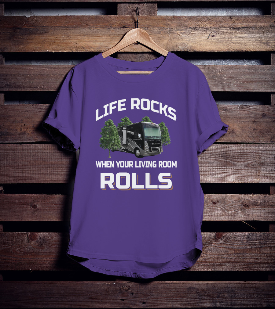 Life Rocks When Your Living Room Rolls Thor Challenger T-Shirt