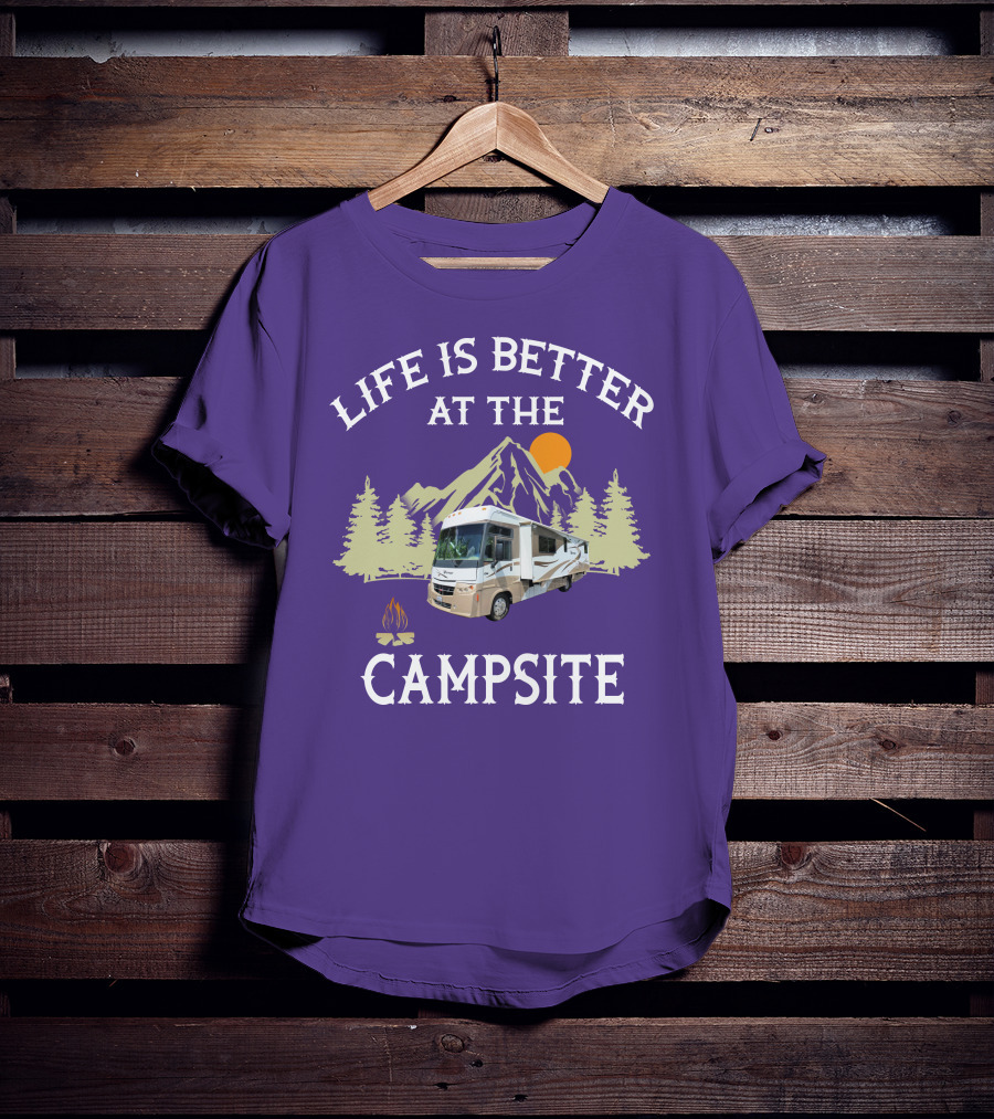 Life Is Better At The Campsite Winnebago RV Owners Group T-Shirt