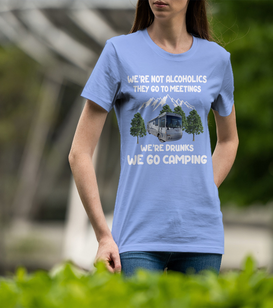 Winnebago Journey 36LD RV Among Green Trees T-Shirt
