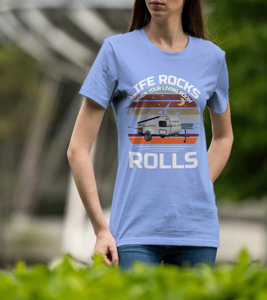Viking 9.0 Camper When Your Living Room T-Shirt
