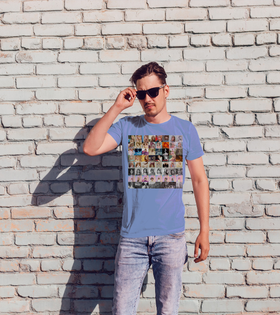 Taylor Swift Album Covers Through Each Era's T-Shirt