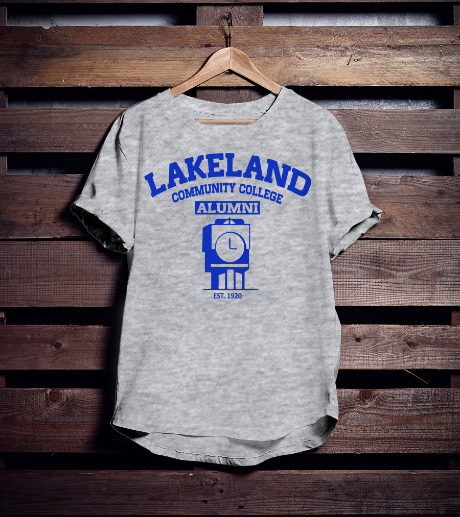 Lakeland Community College Alumni Est. 1920 Clock Tower T-Shirt