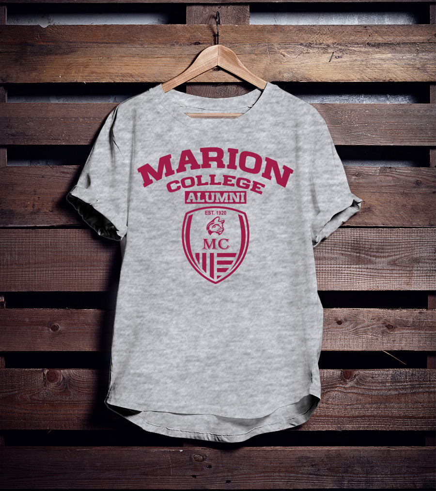 Marion College Alumni Est. 1920 MC Shield T-Shirt