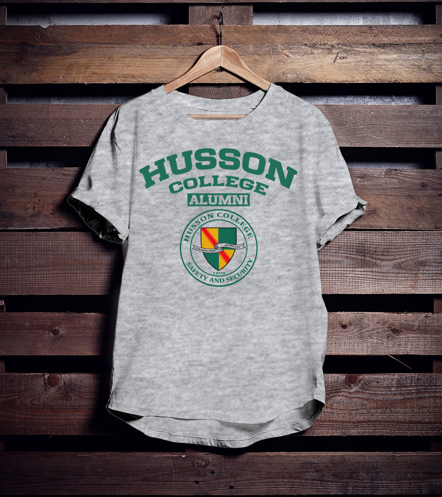 Husson College Alumni Safety And Security 1898 Character Humility T-Shirt