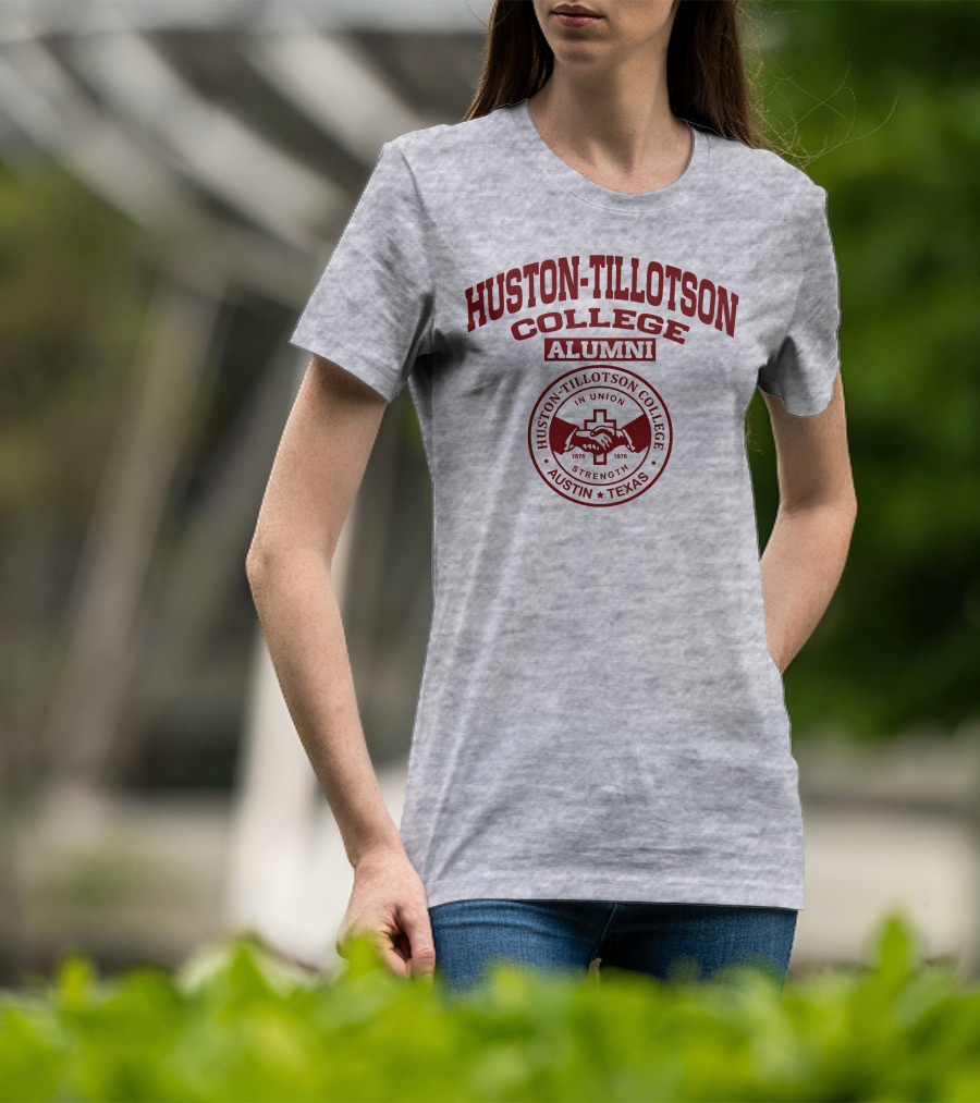 Huston Tillotson College Alumni Strength Austin Texas 1875 1876 T-Shirt