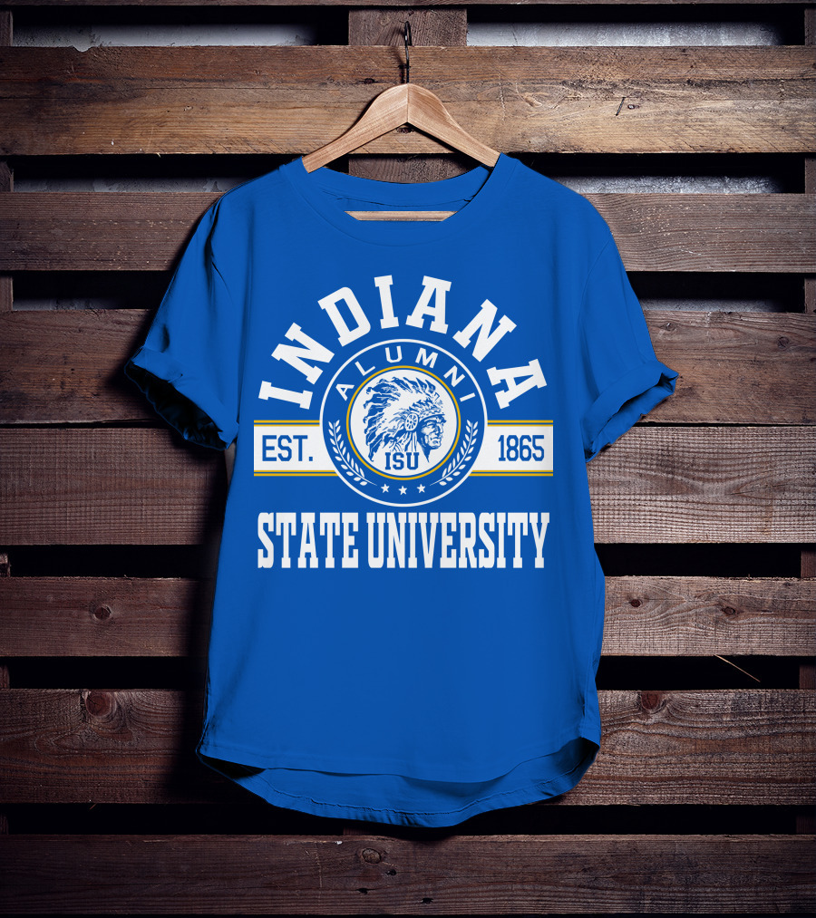 Indiana State University Alumni ISU Est. 1865 T-Shirt