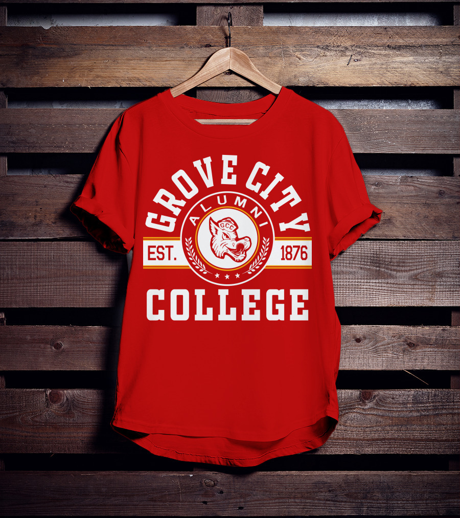 Grove City College Alumni Est. 1876 GCC T-Shirt