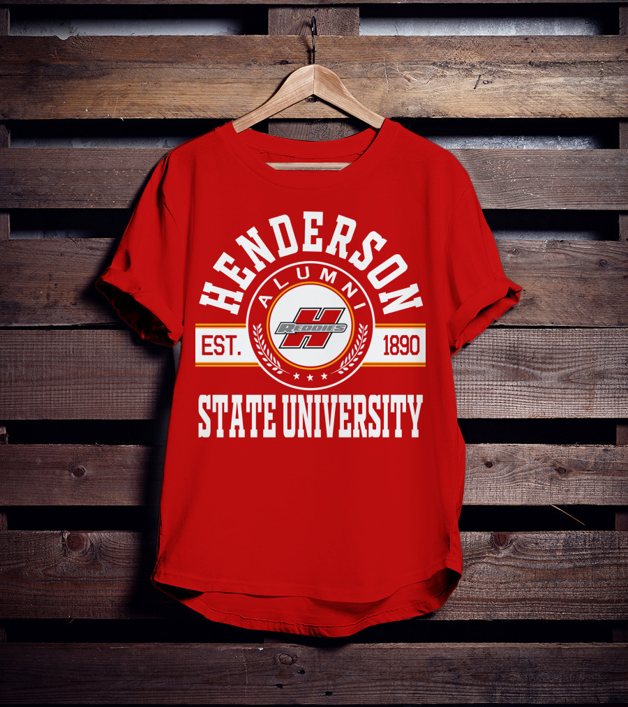 Henderson State University Alumni Reddies Est. 1890 T-Shirt