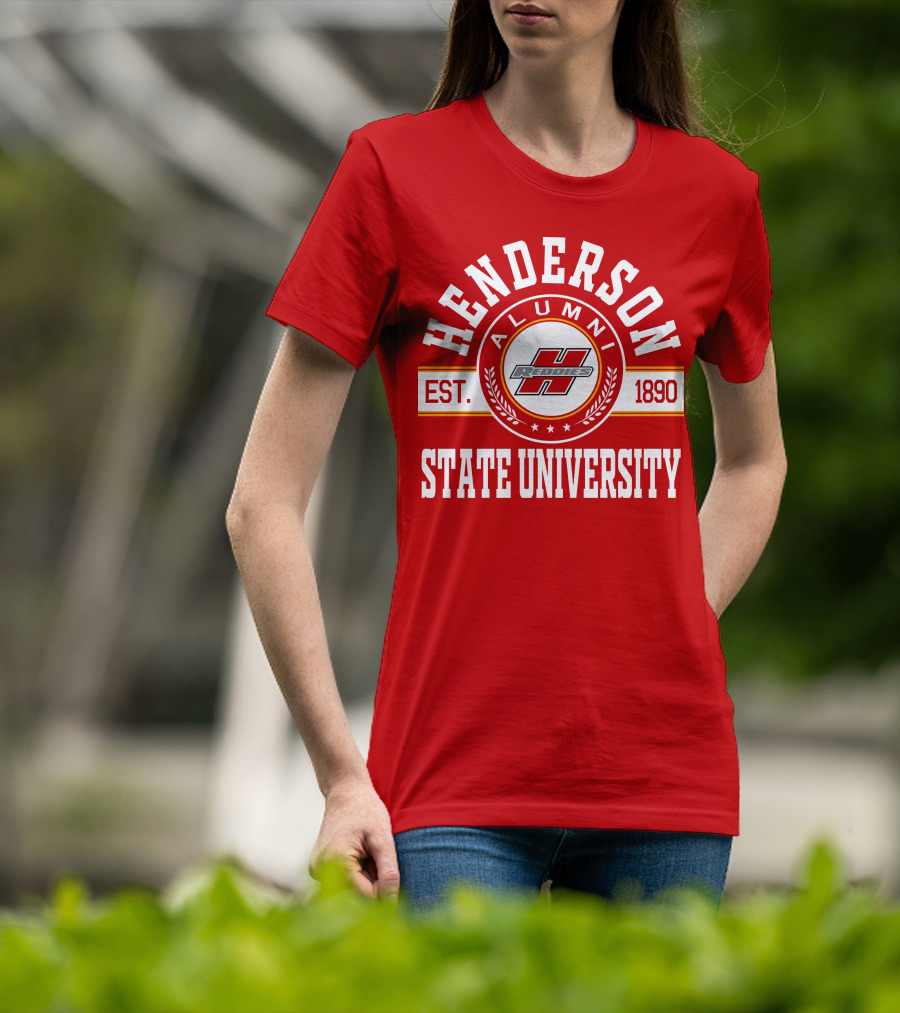 Henderson State University Alumni Reddies Est. 1890 T-Shirt