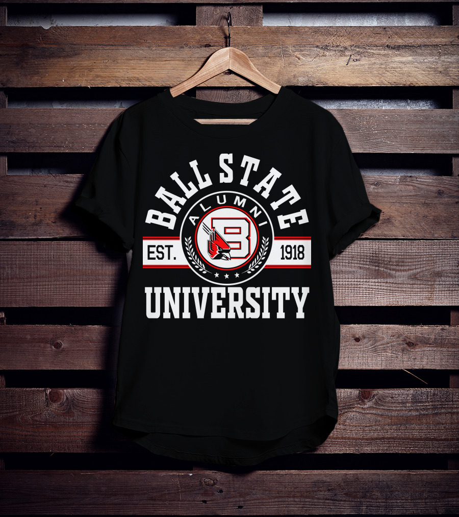 Ball State University Alumni Est. 1918 T-Shirt