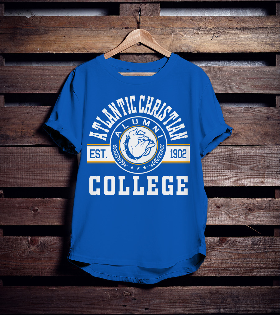 Atlantic Christian College Alumni Bulldog Est. 1902 T-Shirt