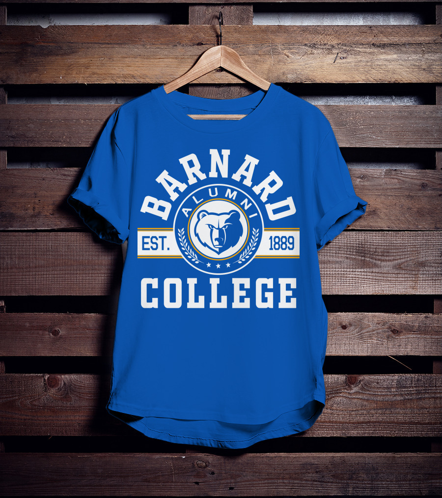 Barnard College Alumni Est. 1889 Bear T-Shirt