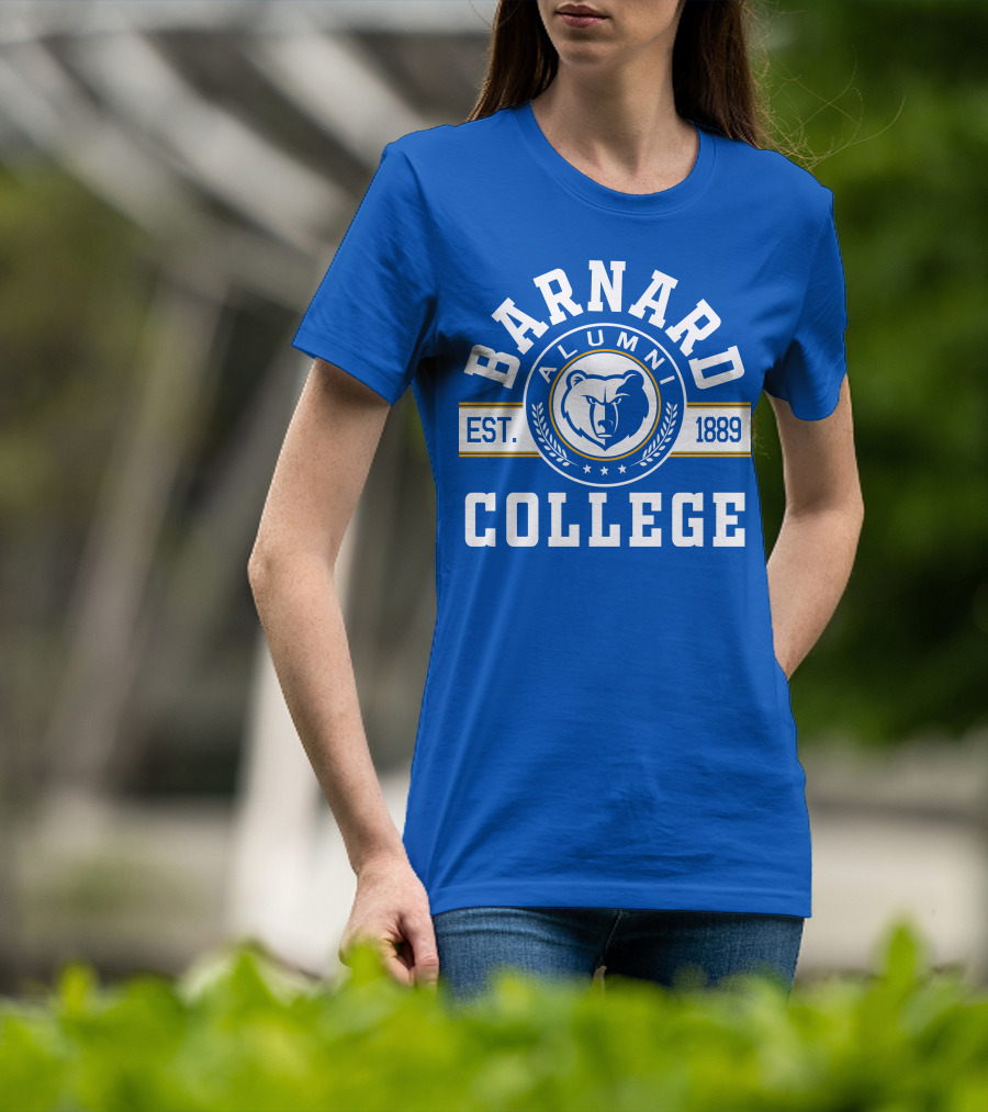 Barnard College Alumni Est. 1889 Bear T-Shirt