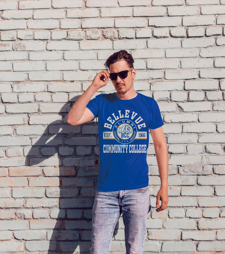 Bellevue Community College Alumni Est. 1966 BCC Bulldog T-Shirt