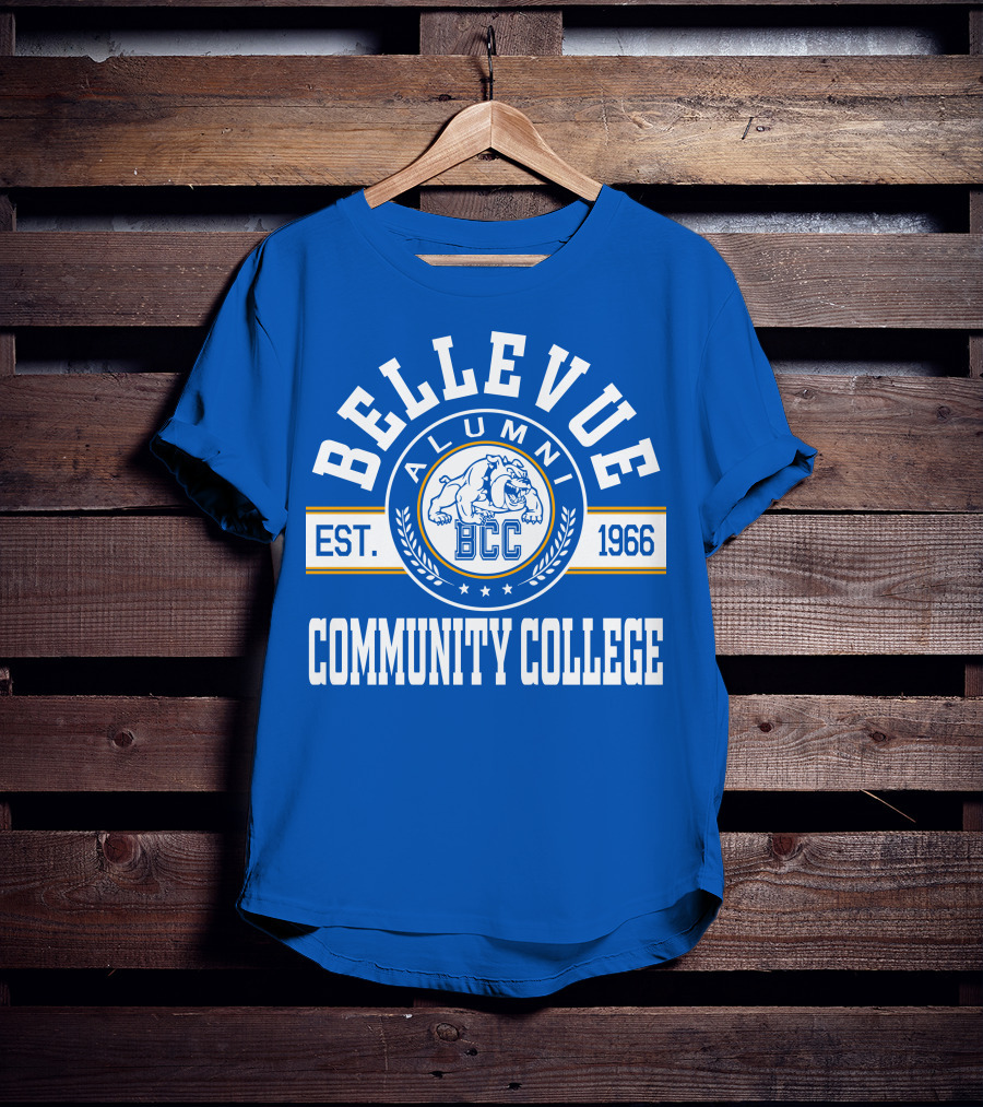 Bellevue Community College Alumni Est. 1966 BCC Bulldog T-Shirt