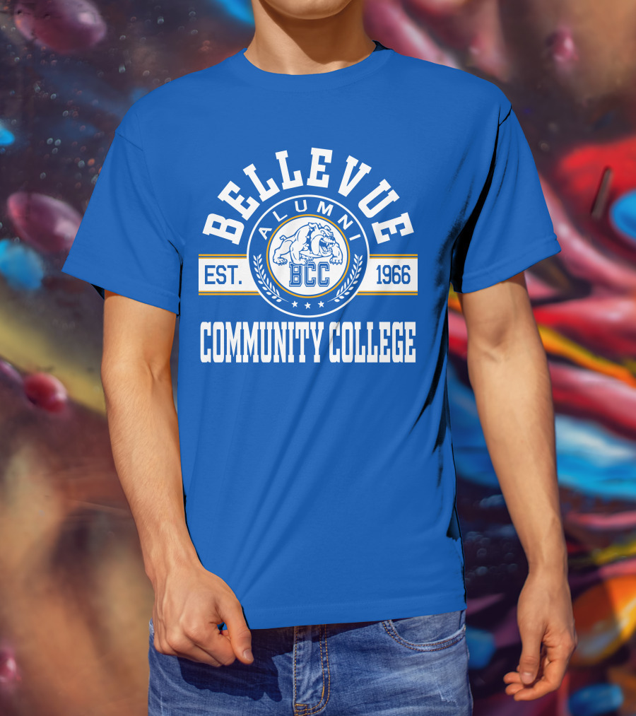 Bellevue Community College Alumni Est. 1966 BCC Bulldog T-Shirt