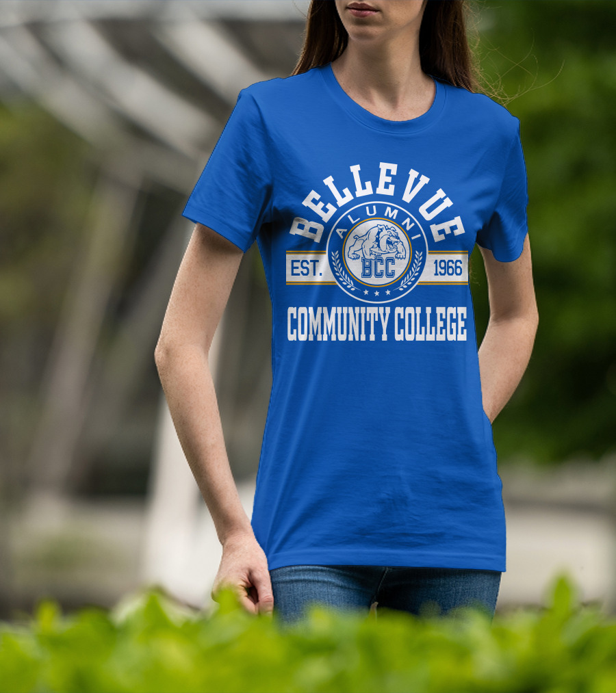 Bellevue Community College Alumni Est. 1966 BCC Bulldog T-Shirt