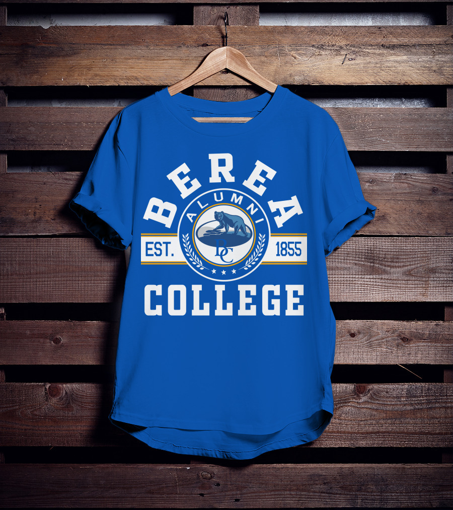 Berea College Alumni Est. 1855 Bear T-Shirt