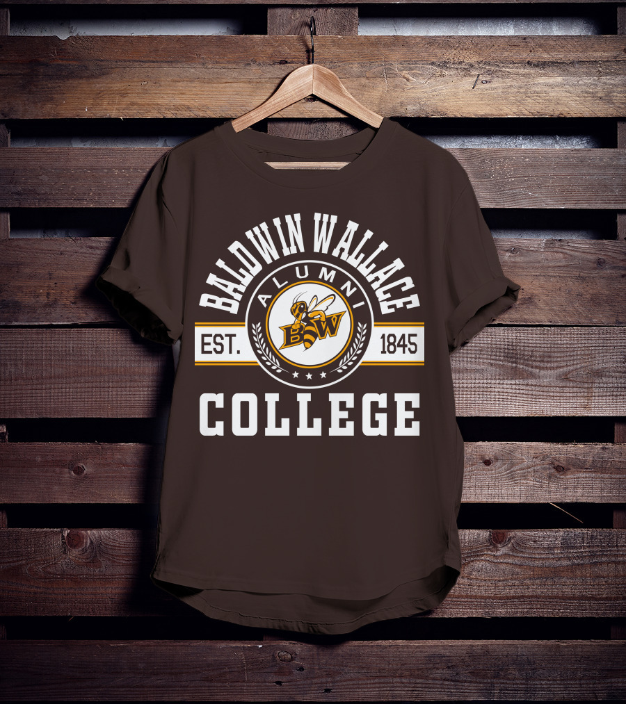 Baldwin Wallace College Alumni Est. 1845 Bee T-Shirt