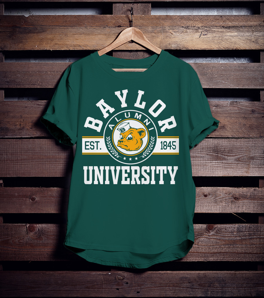 Baylor University Alumni Est. 1845 Bear T-Shirt