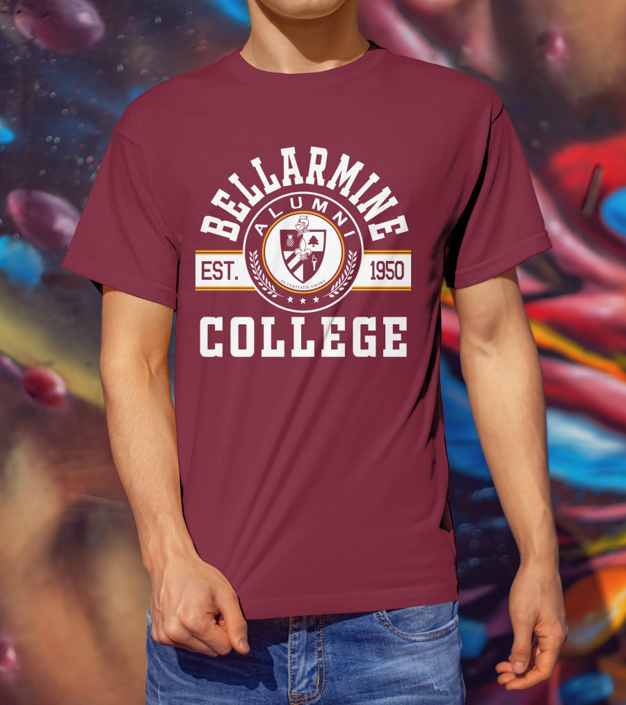 Bellarmine Alumni College Est. 1950 Crest T-Shirt