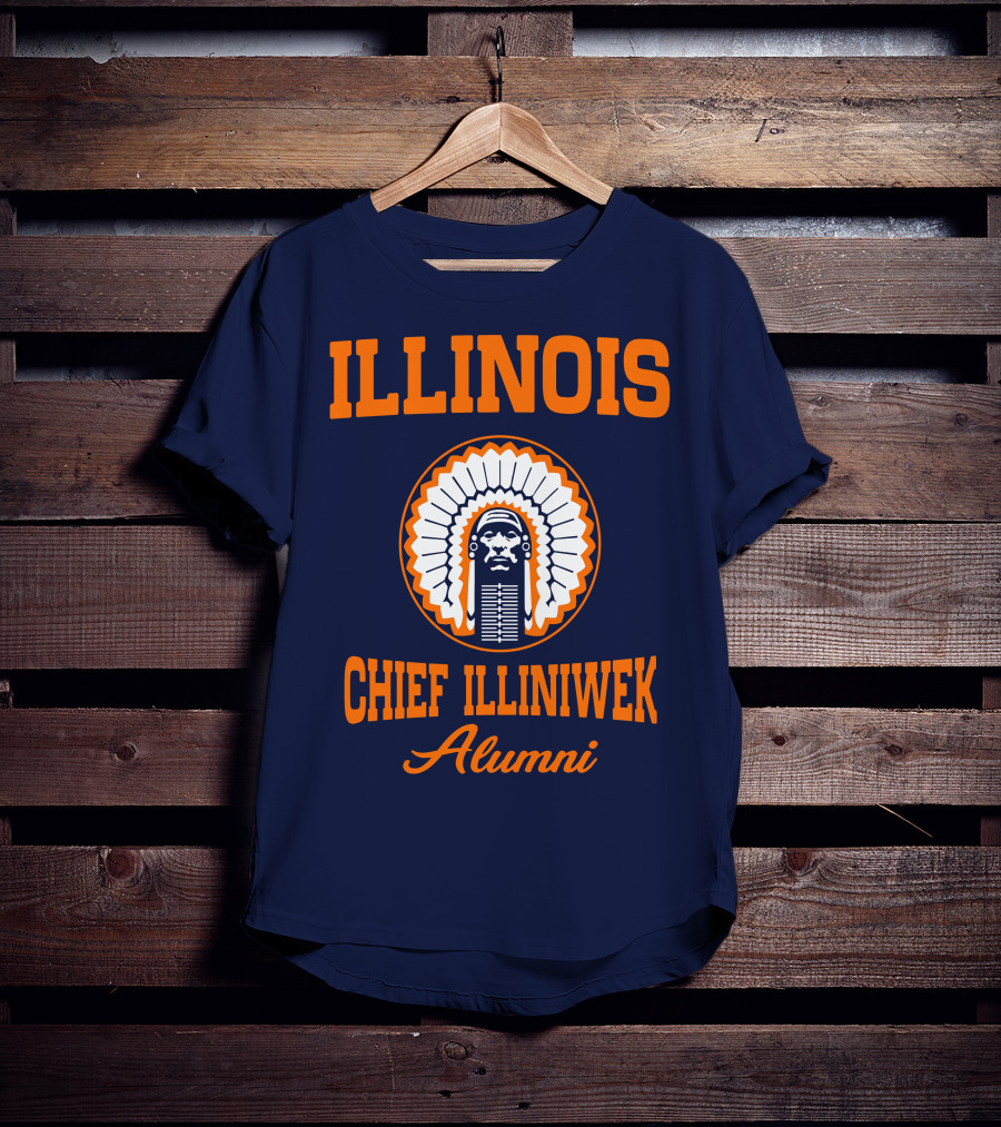 Illinois Chief Illiniwek Alumni T-Shirt