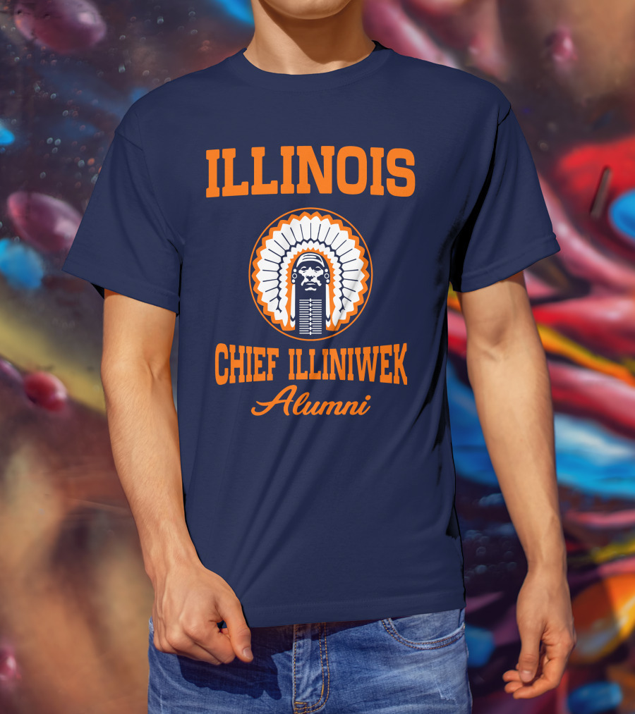Illinois Chief Illiniwek Alumni T-Shirt
