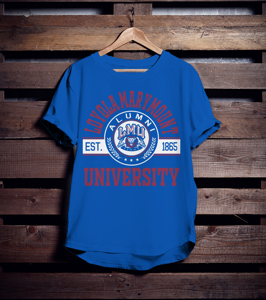 Loyola Marymount University Alumni LMU Lions Est. 1865 T-Shirt