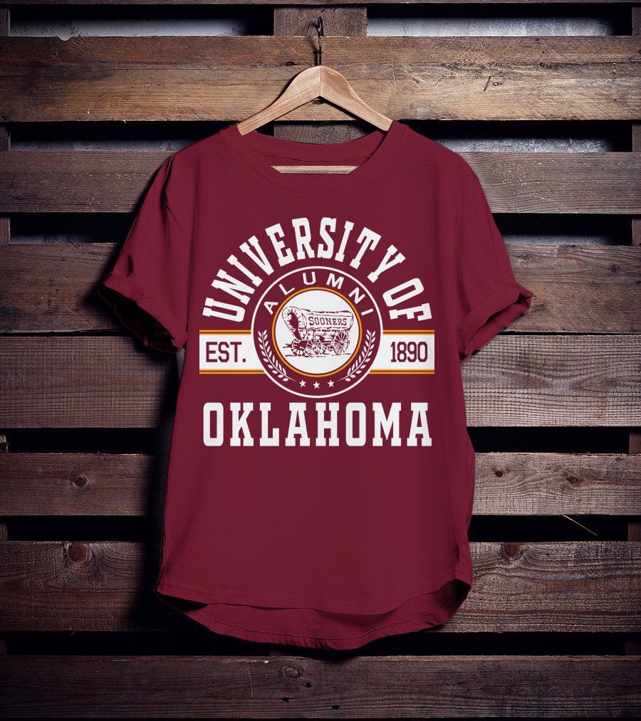 University Of Oklahoma Alumni Sooners Est. 1890 T-Shirt