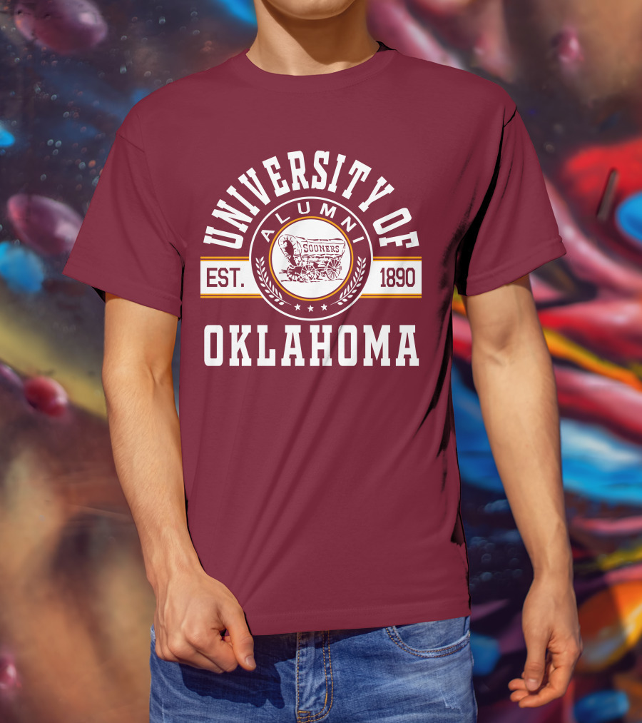 University Of Oklahoma Alumni Sooners Est. 1890 T-Shirt