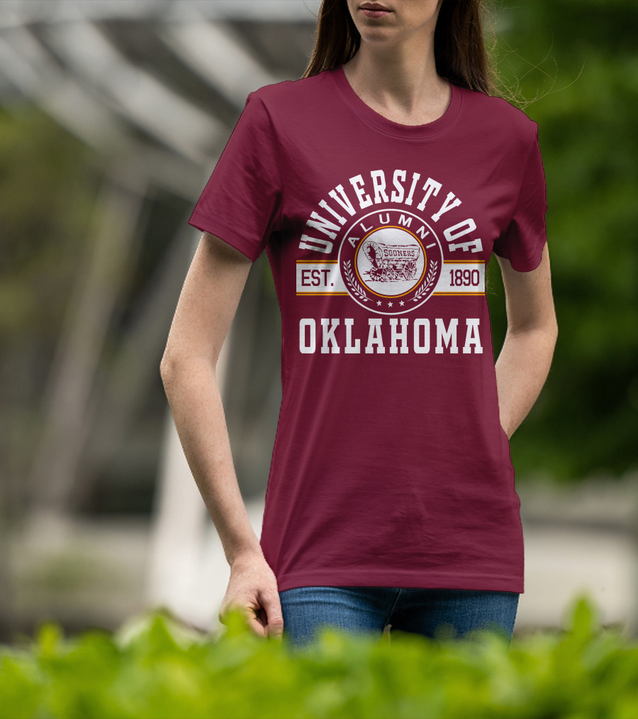 University Of Oklahoma Alumni Sooners Est. 1890 T-Shirt