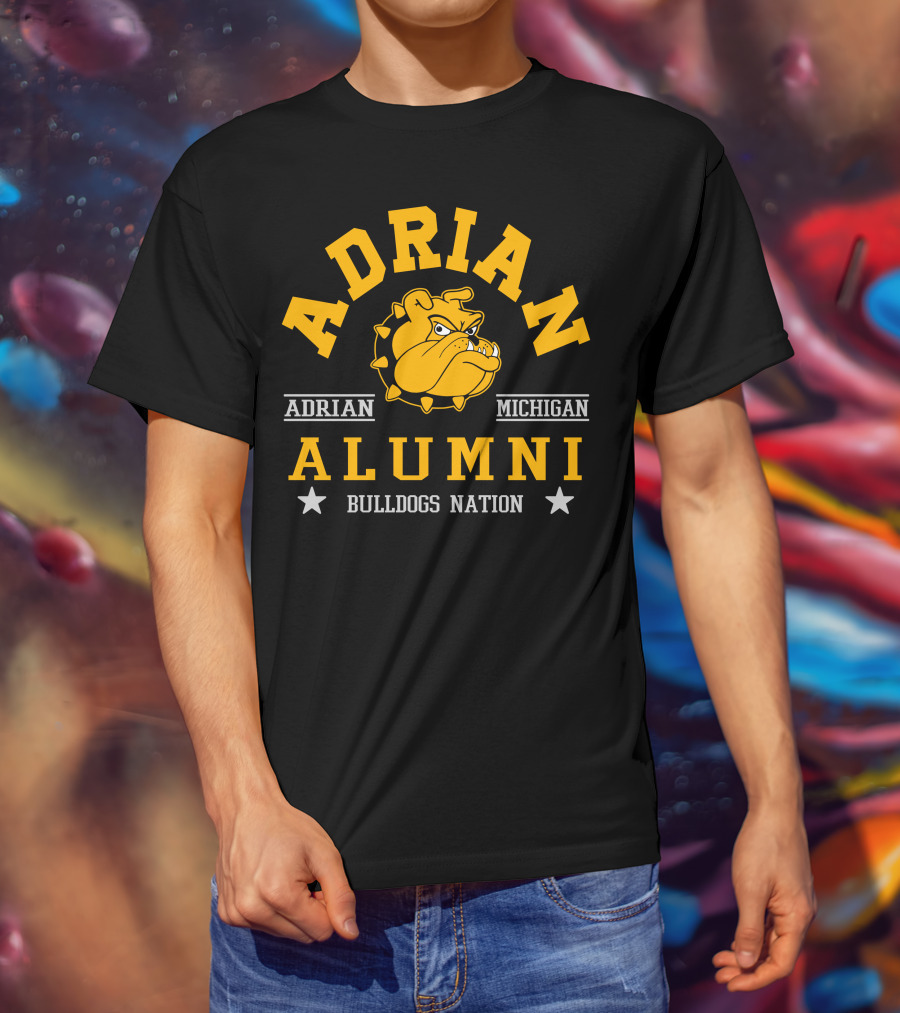 Adrian Michigan Alumni Bulldogs Nation T-Shirt