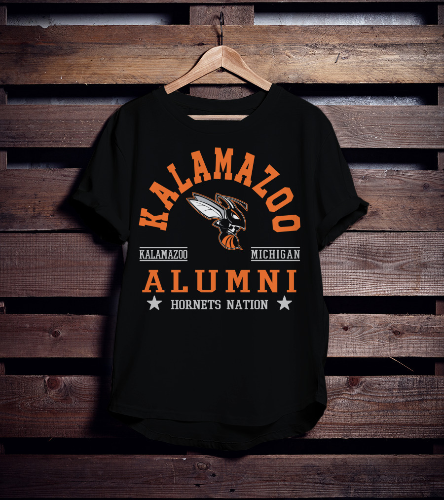 Kalamazoo Michigan Alumni Hornets Nation T-Shirt
