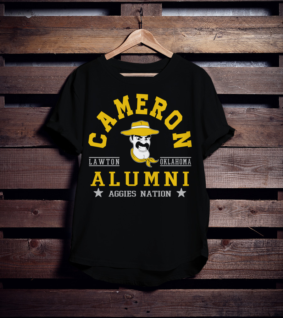 Cameron Alumni Lawton Oklahoma Aggies Nation T-Shirt