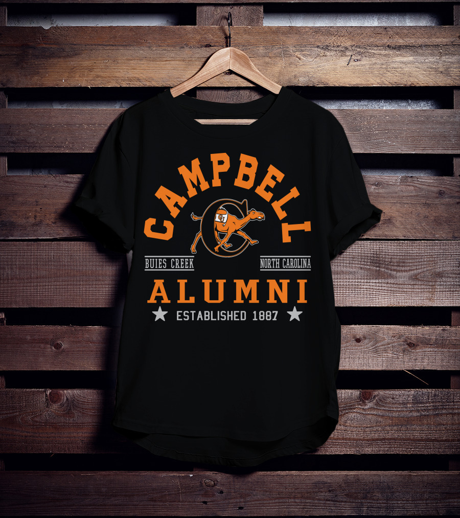 Campbell University Alumni Buies Creek North Carolina Established 1887 T-Shirt