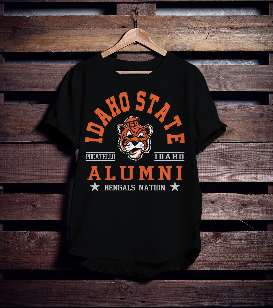 Idaho State Alumni Bengals Nation Pocatello Idaho T-Shirt