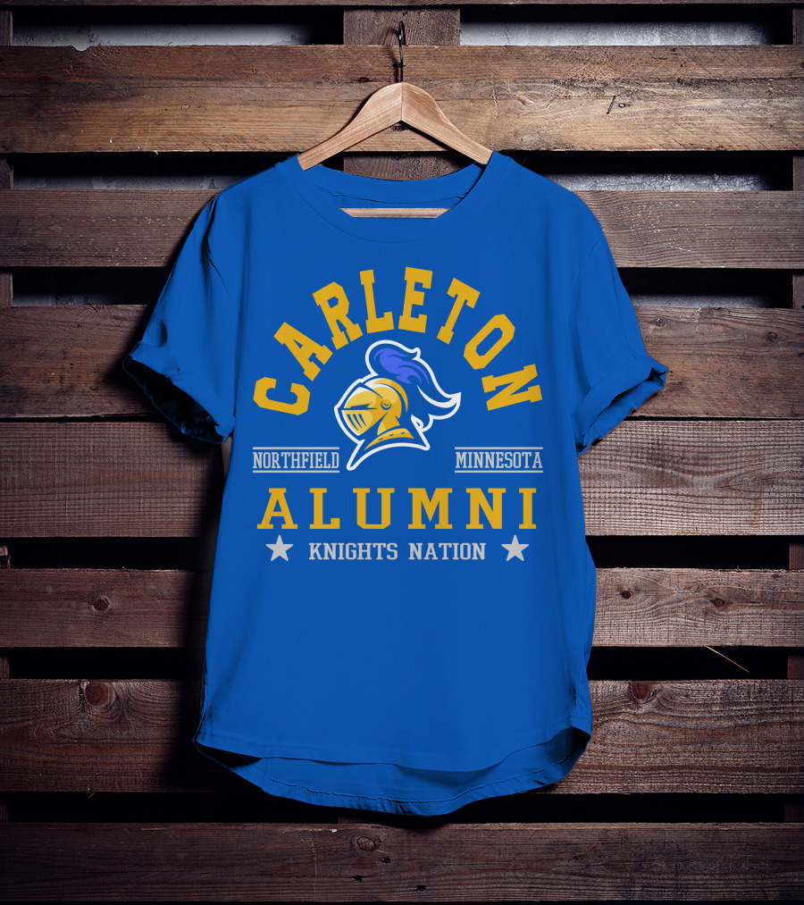 Carleton College Northfield Minnesota Alumni Knights Nation T-Shirt