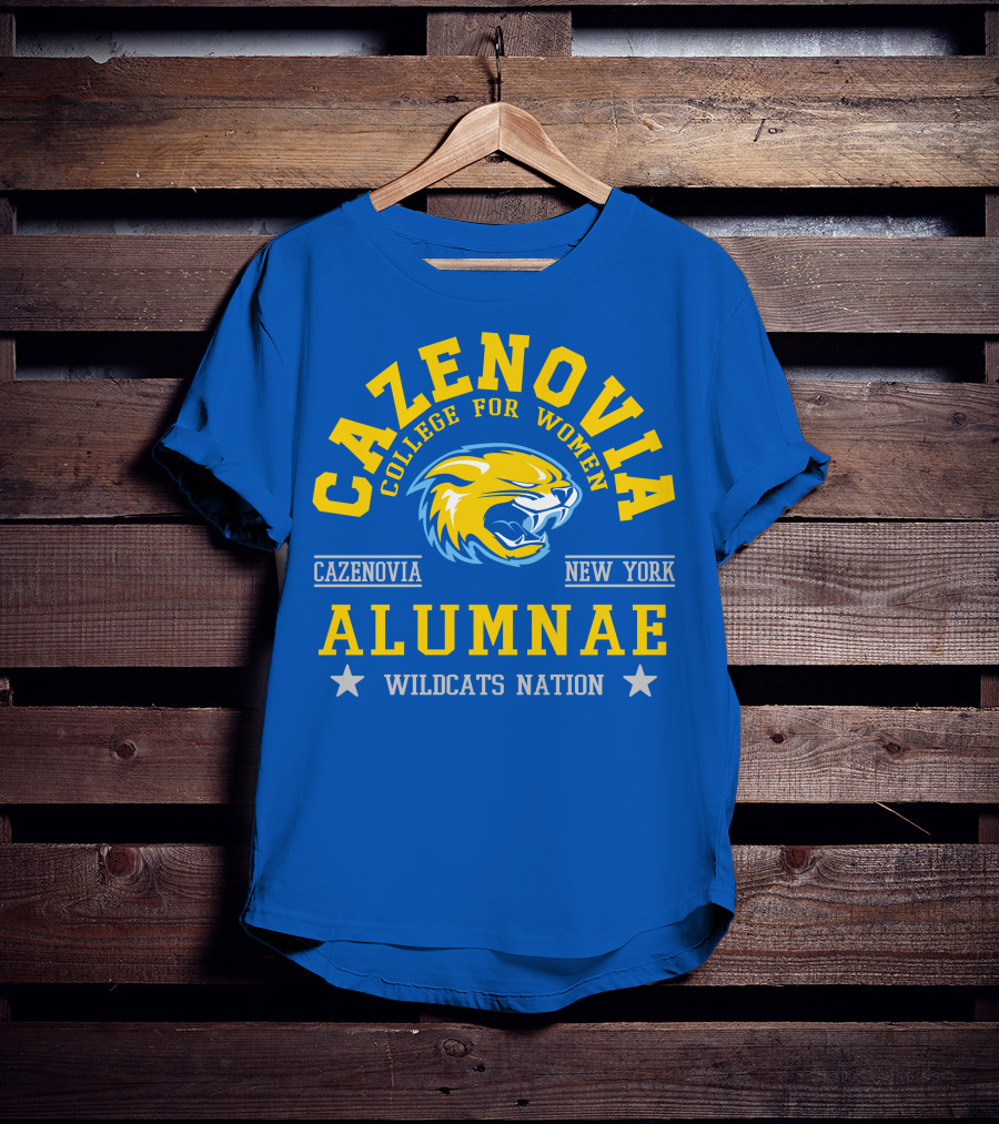 Cazenovia College For Women Alumnae Wildcats Nation New York T-Shirt
