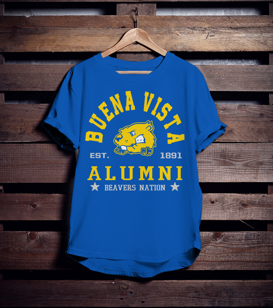 Buena Vista Alumni Est. 1891 Beavers Nation T-Shirt