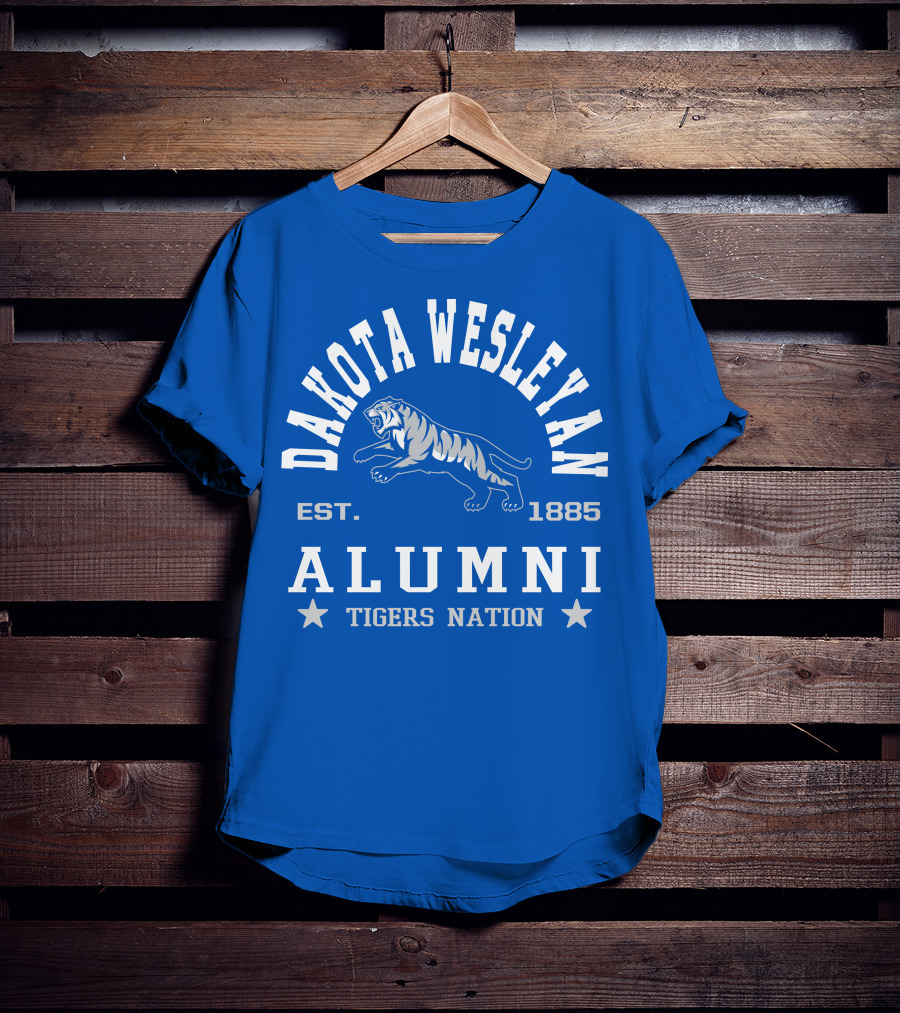 Dakota Wesleyan University Alumni Tigers Nation Est. 1885 T-Shirt