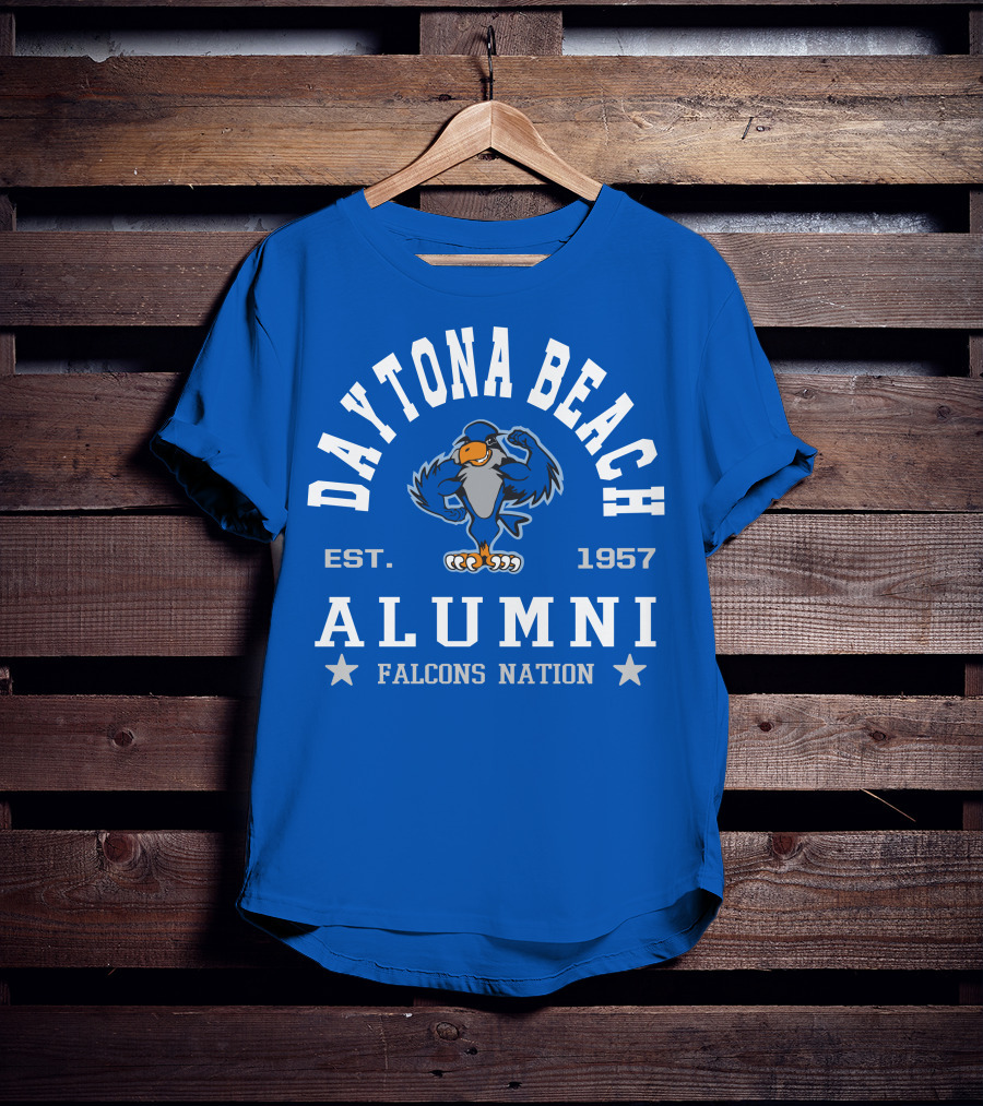 Daytona Beach Alumni Falcons Nation Est. 1957 T-Shirt
