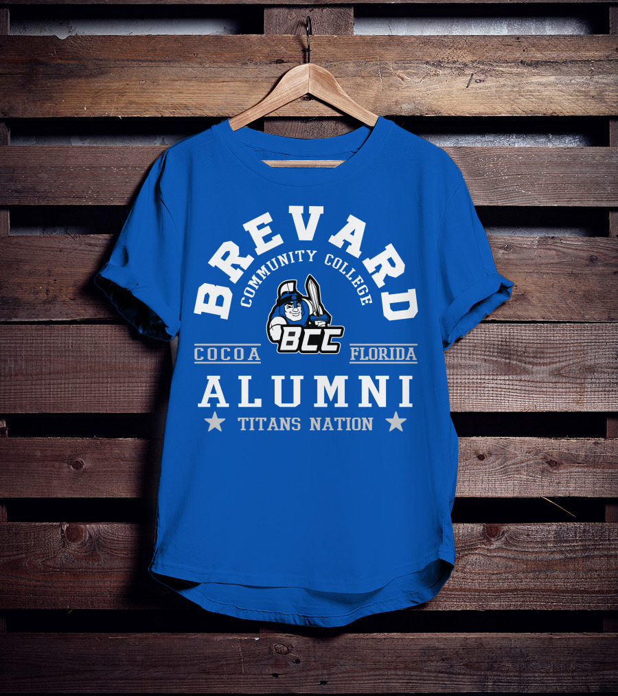 Brevard Community College Alumni Titans Nation Cocoa Florida BCC T-Shirt