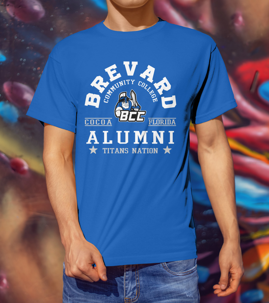 Brevard Community College Alumni Titans Nation Cocoa Florida BCC T-Shirt