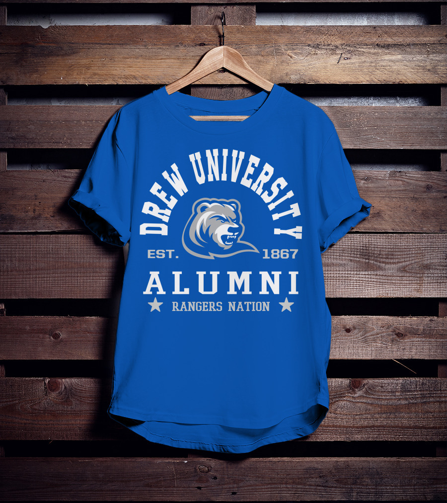 Drew University Alumni Rangers Nation Est. 1867 T-Shirt